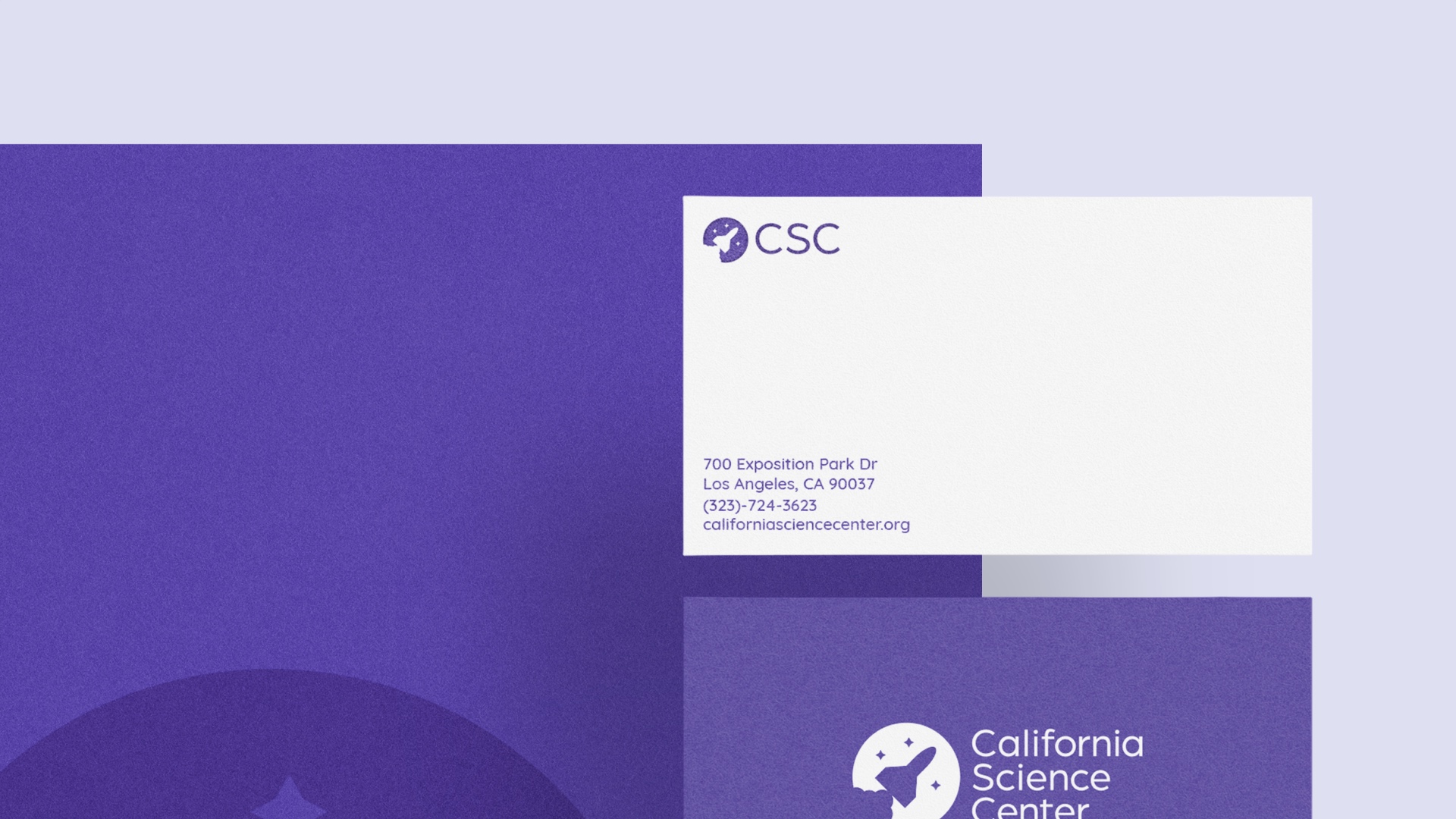 California Science Center Stationery